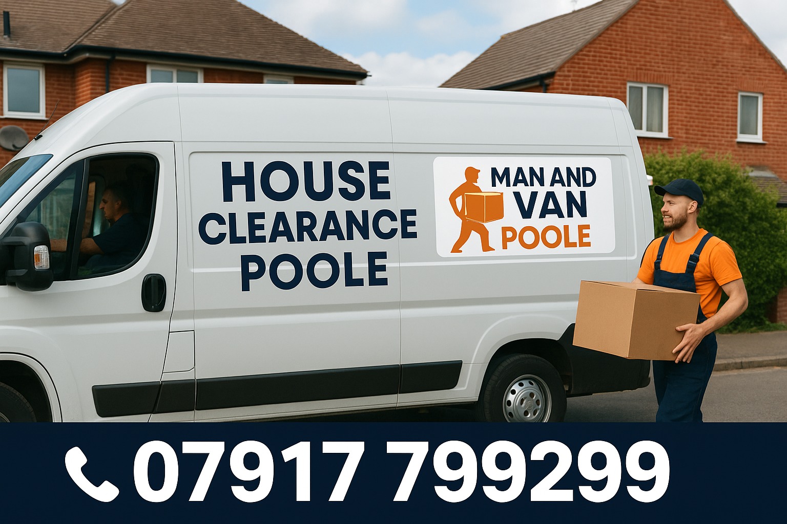 House clearance Poole branded man and van service with phone number